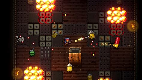  Enter the Gungeon: A Bullet Hell Dungeon Crawler Overflowing with Gun-Fu Mayhem!