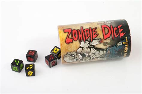 Zombie Dice: A Hilariously Undead Dice-Rolling Game for Horror Fans and Partygoers!